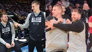 Luka Doncic & Nikola Jokic Best Moments Together From All-Star Game