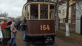 Парад трамваев в честь 123-летия