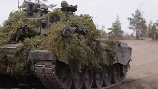 Challenger 2 tanks arrive in Finland belonging to the Queen’s Royal Hussars