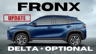 FRONX DELTA PLUS OPTIONAL NEW VARIENT LAUNCHED🔥 COMPLETE DETAILS|FRONX REVIEW✅️#marutisuzuki#newcar