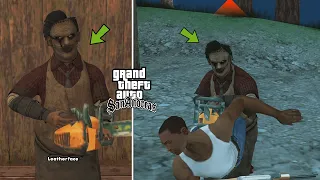 NEVER Go To This Location in GTA San Andreas! (Leatherface)
