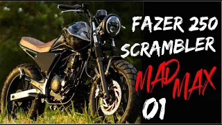 #79 - (EP 01)  -  COMO Esta Ficando a CUSTOMIZAÇÃO FAZER 250 SCRAMBLER