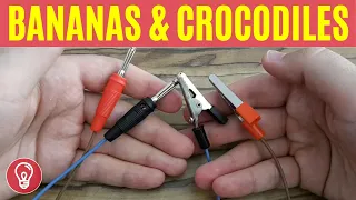 How to Connect Crocodile Clips and Banana Connectors