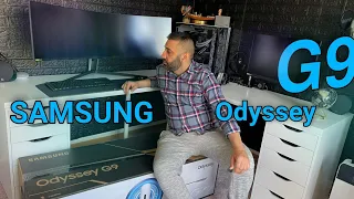 افخم واكبر شاشة للكيمينك وصناعة المحتوى SAMSUNG ODYSSEY G9