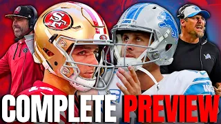 Complete Preview Of 49ers vs Lions | Chase Senior & Krueger