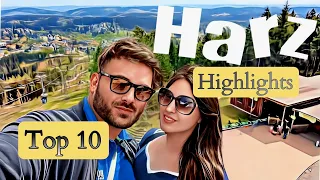 TOP 10 im HARZ in 3 Tagen - DAS wird dein BESTER Kurzurlaub | 4K