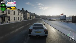 Forza Horizon 4 Fortune Island Gameplay from Xbox Series X in 4K HDR 60FPS