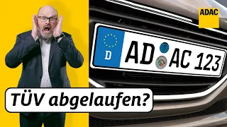 TÜV abgelaufen: Welche Strafen drohen & ist mein Auto noch versichert? | ADAC | Recht? Logisch!