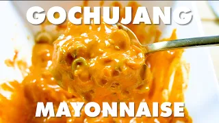 Gochujang Mayonnaise Using 5 Simple Ingredients