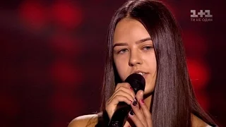 Daria Ostapuk "Rolling in the deep"– Blind Audition – Voice.Kids – season 3