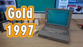 Teurer Klassiker wieder belebt - das Gold der 1990er - Toshiba Notebook 210CS