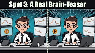 Spot The Difference : Spot 3 - A Real Brain-Teaser | Find The Difference #172