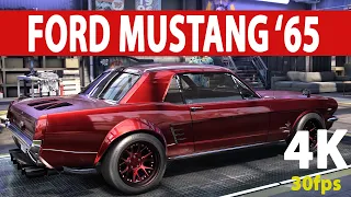 NEED FOR SPEED HEAT - FORD MUSTANG 1965 - 4K ULTRA HD - NO COMMENTARY