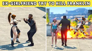 GTA V GIRLFRIEND CHEATED FRANKLIN | #shorts #gta5 #viral