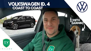 Volkswagen ID. 4 - Coast to Coast VW Range Test (With Darwin The Beagle)