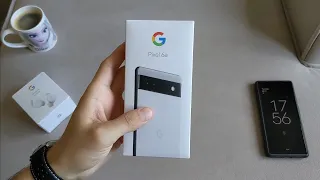 Распаковка Google Pixel 6a