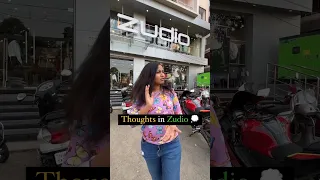 Thoughts In Zudio 👕👗🛒 #shorts #viral