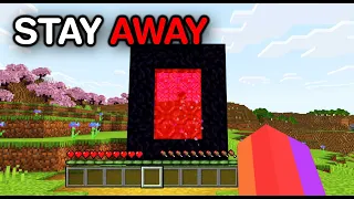 If Your Minecraft Portal CHANGES COLOUR Stay AWAY! (Minecraft Creepypasta)