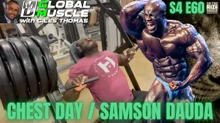 Samson Dauda hittin' Chest at Legends Gym | MD Global Muscle Training Series | S4 E60 Clips