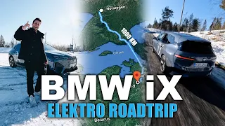 BMW iX es geht 1000 KM ELEKTRISCH nach OSLO 🥶⚡️II ROADTRIP