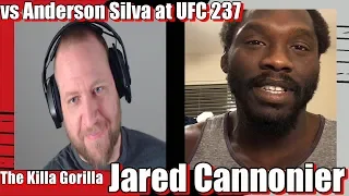 Jared Cannonier On Fighting Anderson Silva UFC 237