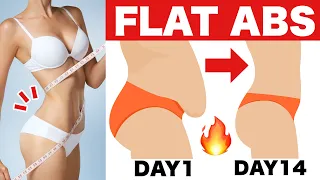 10 Mins ABS Workout To Get FLAT BELLY IN 14 DAYS