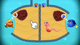Fishdom Mini Games Ads Part 12 - All Levels - Let's Save The Fish