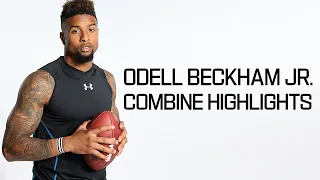 Odell Beckham (LSU, WR) 2014 NFL Combine highlights