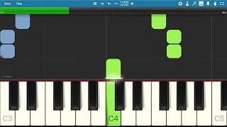 ABC Alphabet Song - Piano Tutorial Easy Beginner Sheet Music in Description