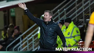 Barry Robson on last night's victory against Motherwell