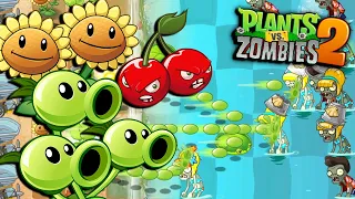 EQUIPO DE PLANTAS CON MAS DE UNA CABEZA - Plants vs Zombies 2