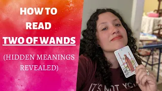 2 OF WANDS tarot MEANING & symbolism (Includes reversed meanings & astrology)