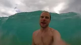 Unexpected wave at Big Beach, Maui