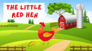 The Little Red Hen Story with Moral 🐔 | English with Teacher Joan