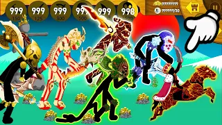 UNLOCK THE KING OF THE MOST POWERFUL BOSS TYPES MAXIMUM HP9999 | STICK WAR LEGACY HACK