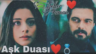 Seher ❤️ Yaman Klip || Aşk Duası • Sinem feat Mustafa Güngece (Emanet Klip)