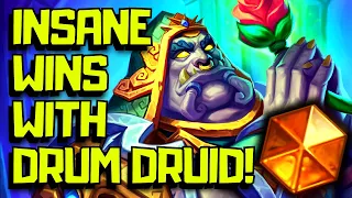 Drum Druid is INSANE in Hearthstone TITANS!