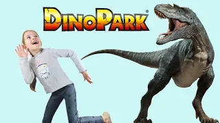 Динопарк! Парк динозавров! Dinopark Видео для детей