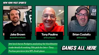 Jets Acquire Aaron Rodgers, NFL Draft Preview feat. Tony Pauline | Gang's All Here Podcast