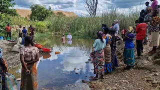 Крещение в Кимпэ, Конго. Африка. МСЦ ЕХБ
