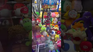 SUPER Claw Machine WINS 😧 #shorts #clawmachine #arcade #supermario