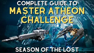 COMPLETE GUIDE TO MASTER ATHEON CHALLENGE IN DESTINY 2 | Season of the Lost Edition