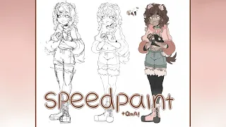 Character Design Speedpaint | Eve! | VanillaColaa