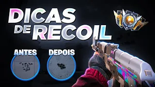 Como controlar o RECOIL e dar um bom SPRAY - Standoff 2 DICAS!