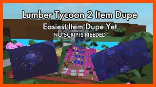 How To Dupe Items In Lumber Tycoon 2!! (Without Hacks)