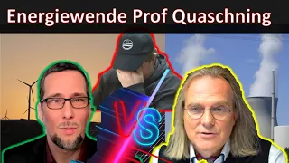 Energiewende - Prof Quaschning Vs. Prof Christian Rieck - Reactionvideo