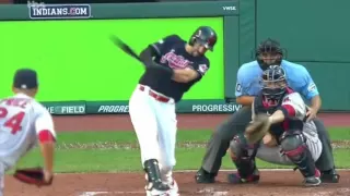 10-7 | Indians 4-Run Inning