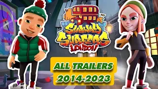 Subway Surfers London - All Trailers (2014-2023)