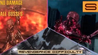 Metal Gear Rising - REVENGEANCE Difficulty, All Bosses, No Damage, S-Rank