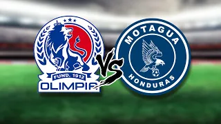 CD Olimpia VS Motagua FC EN VIVO Liga Nacional de Honduras Jornada 16